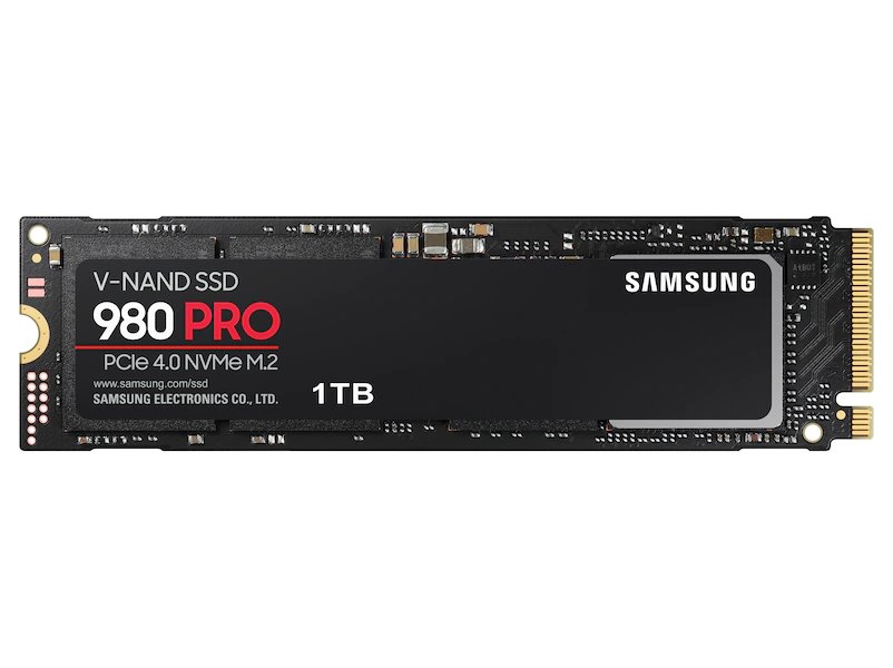 SAMSUNG 980 PRO 1TB SSD / M.2 2280 / PCIe 4.0 4x NVMe / Interní