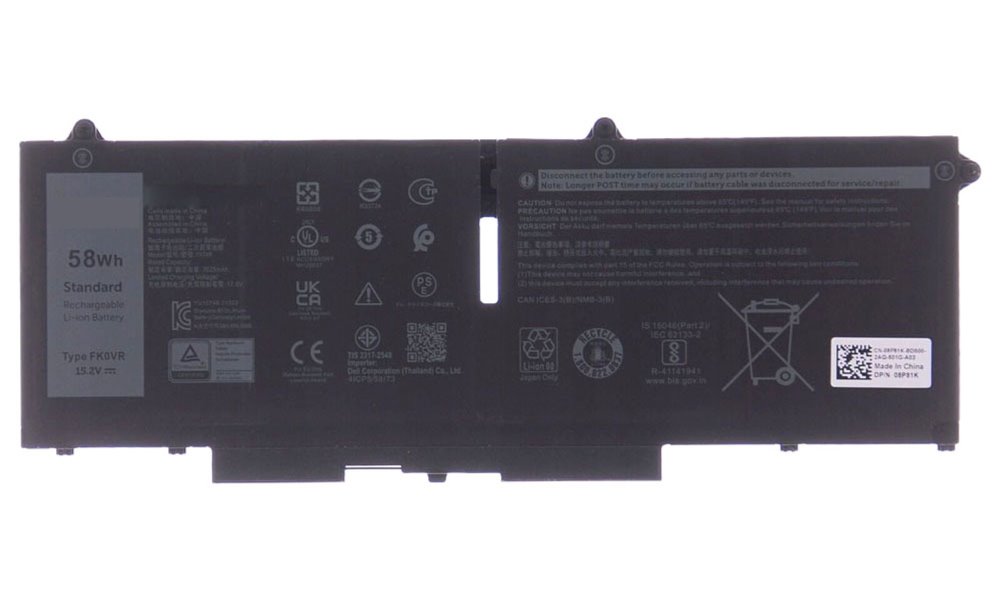 DELL baterie/ 4-článková/ 58 Wh/ pro Latitude 5330,5430,5530,7330,7430,7530