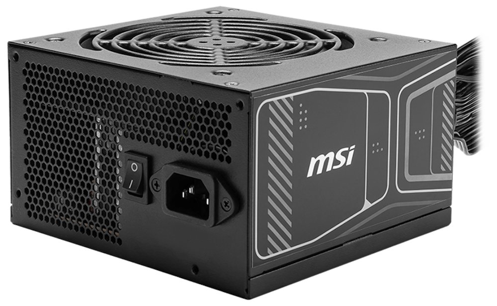 MSI zdroj MAG A750GN PCIE5/ 750W/ ATX/ akt. PFC/ 3 roky záruka/ 120mm ventilátor/ 80PLUS Gold