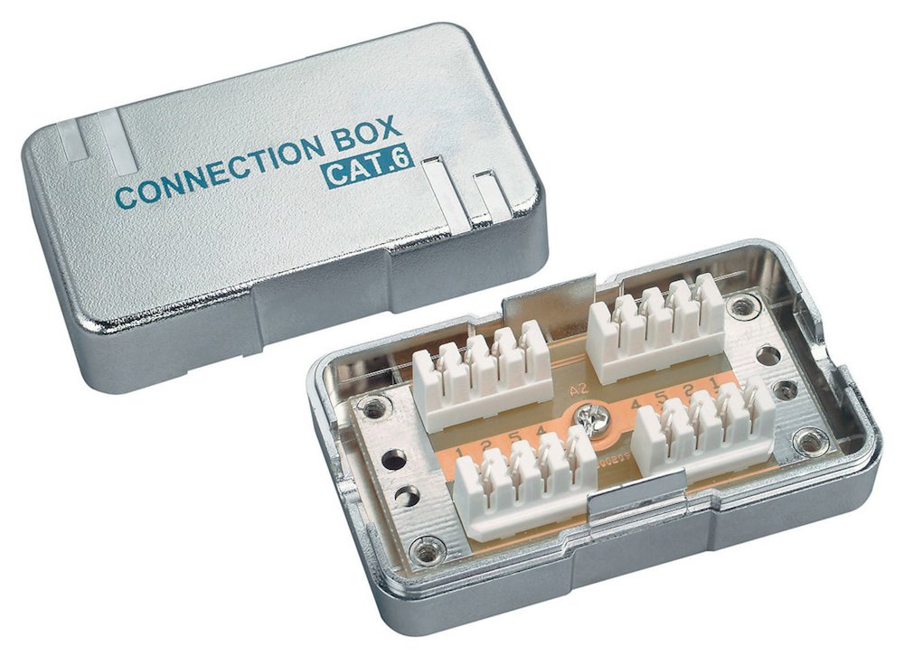 Solarix Spojovací box CAT6 STP 8p8c LSA+/Krone KRJS45-VEB6
