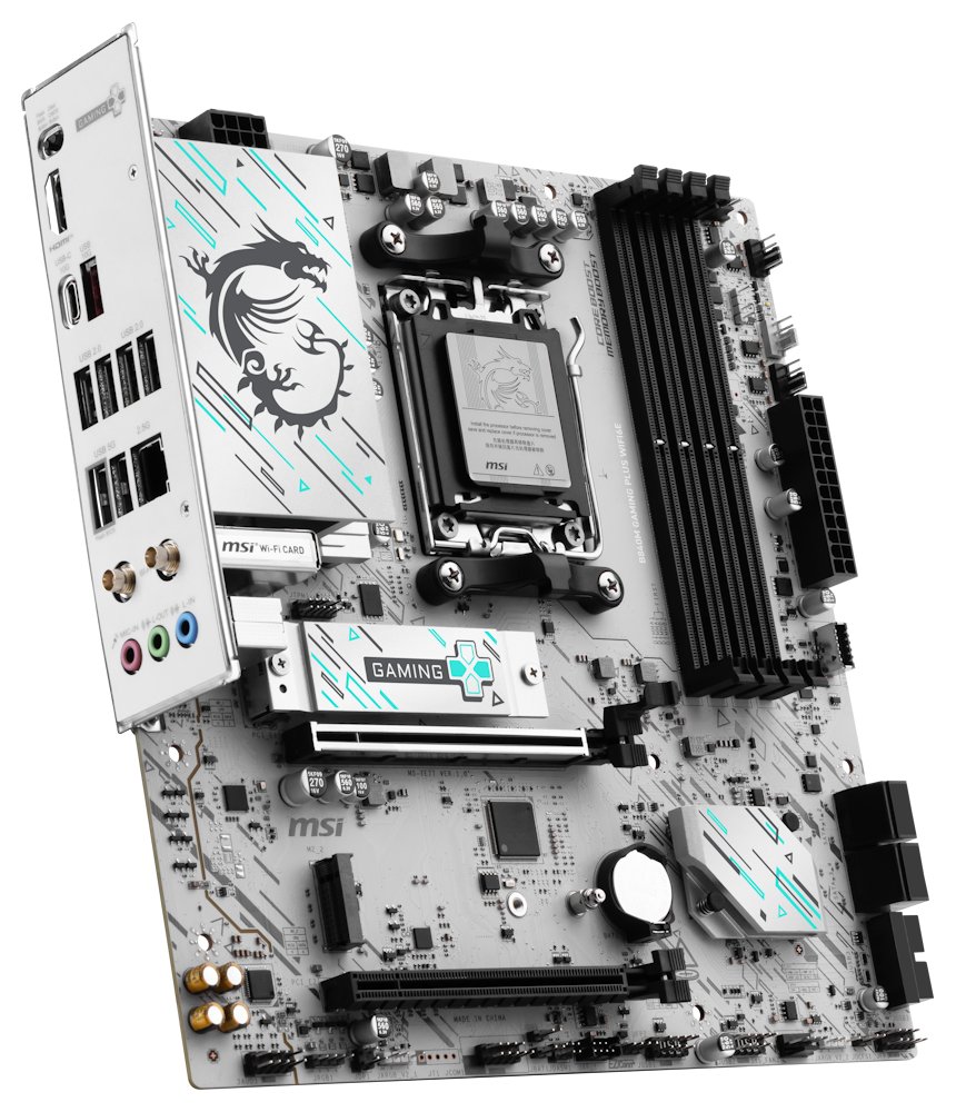 MSI PRO B840M GAMING PLUS WIFI6E / AMD B840 / AM5 / 4x DDR5 / M.2 / WiFi / mATX