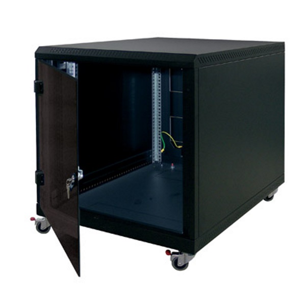 Triton 19 "kontajnerový rozvádzač 12U, 900hl, farba čierna