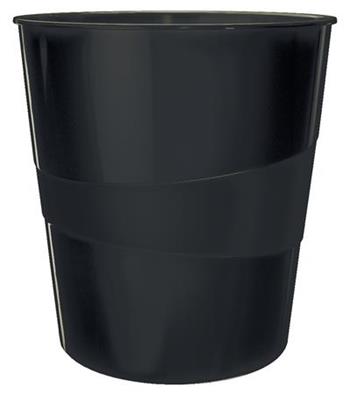 LEITZ Odpadkový koš  WOW, černá