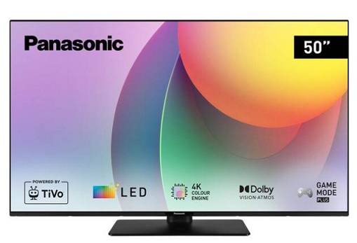 Panasonic TB-50W60AEZ  Smart Powered by TiVo TV, 126cm, 4K, LED, HDR10, DVB-T2/S2/C