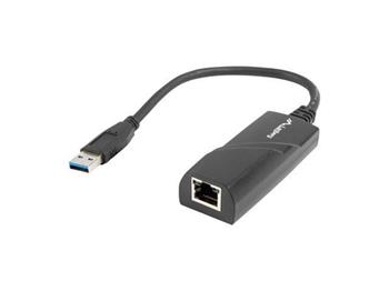 LANBERG USB->RJ45 ETHERNET ADAPTÉR SÍŤOVÁ KARTA  USB 3.0 1X RJ45 1GB KABEL