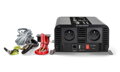 NEDIS měnič napětí/ čistá sinusoida/ 12 V DC/230 V AC 50 Hz/ 1000 W (2000 W špička)/ USB-A / USB-C/ 2x zásuvka typu E