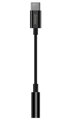 GENIUS ACC-C100 redukce z 3,5mm audio jack na USB-C, černá
