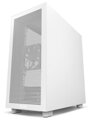 NZXT skříň H7 Flow edition / ATX / 2x 120 mm fan / USB-C / 2x USB / prosklená bočnice / mesh panel / bílá