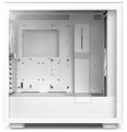 NZXT skříň H7 Flow edition / ATX / 2x 120 mm fan / USB-C / 2x USB / prosklená bočnice / mesh panel / bílá