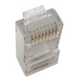 XtendLan Konektor RJ45 CAT6 STP, EZ type, drát 50u, balení 100ks