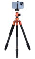 Rollei Stativ C5i / 20827/ Zátěž 8kg/ Vytažený 159 cm/ Hliník/ Oranžový