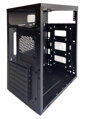 EUROCASE MidT ML N6-500B / bez zdroje / 2x USB 3.0  / černá