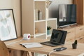 Cubenest Powercube Extended USB PD 20W, A+C, 4× zásuvka, 1,5m, bílá/červená, dětská pojistka, uzemnění, dok, 10A/250V