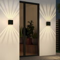 IMMAX EFFECT venkovní nástěnné solární LED osvětlení, 4000K, 2 světelné efekty, 2W