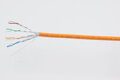 PLANET Elite kabel FTP, drát, Cat 6A, 4p, 500MHz, LS0H, stíněný každý pár, oranžový, Dca, balení 500m B2ca-s1a,d1,a1