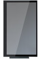 Zalman skříň Z10 DS / Middle Tower / 3x120mm fan / 2x USB 3.0 / USB-C / odnímatelný 15.6 displej / tvrzené sklo / černá