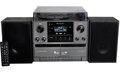 Soundmaster Elite line MCD5600SW/ Gramofon/ CD/ 2x kazeta/ BT/ DAB+/ MP3/ 2x5W/ Stříbrno-černá