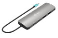 i-tec dokovací stanice USB-C Metal Nano 2x HDMI, Power Delivery 100W + univerzální nabíječka 100W (bundle)