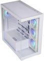 BitFenix skříň CETO / ATX / 4x 120mm FRGB fan / 2x USB 3.0 / USB-C / tvrzené sklo / bílá