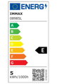 IMMAX LED noční lampička PEACOCK s hodinami/ RGB světlo/ 20W/ 400lm/ 5V/2,1A/ USB port/ stříbrná