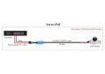 XtendLan POE extender, 2x PoE po jednom UTP kabelu, 100Mb