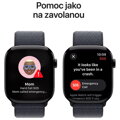 Apple Watch Series 10 GPS 46mm Klavírně černý hliník s inkoustovým provlékacím řemínkem