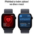 Apple Watch Series 10 GPS 46mm Klavírně černý hliník s inkoustovým provlékacím řemínkem