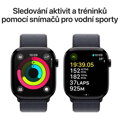 Apple Watch Series 10 GPS 46mm Klavírně černý hliník s inkoustovým provlékacím řemínkem