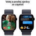 Apple Watch Series 10 GPS 46mm Klavírně černý hliník s inkoustovým provlékacím řemínkem