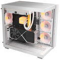 Be quiet! skříň LIGHT BASE 600DX / ATX / ARGB pásek / až 10 fan / 2xUSB / USB-C / panoramatická / bílá
