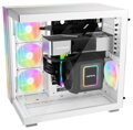 Be quiet! skříň LIGHT BASE 600DX / ATX / ARGB pásek / až 10 fan / 2xUSB / USB-C / panoramatická / bílá