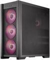 ASUS skříň TUF GAMING GT302 TG ARGB BLACK / ATX / průhledná bočnice / 4x 140mm ARGB / bez zdroje / černá