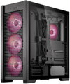 ASUS skříň TUF GAMING GT302 TG ARGB BLACK / ATX / průhledná bočnice / 4x 140mm ARGB / bez zdroje / černá