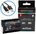 PATONA baterie pro foto Nikon EN-EL15C 2250mAh Li-Ion Platinum USB-C nabíjení