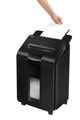FELLOWES skartovač AutoMax 100 M/ křížový mikrořez 4x10 mm/ objem koše 23 l/ stupeň utajení typ 2 - důvěrné/ černý
