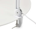NEDIS zvětšovací stolní LED lampa/ čočka 3 dioptrie/ spotřeba 9 W/ teplota 6500 K/ světelný tok 720 lm/ bílá