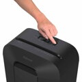 FELLOWES skartovač LX 45/ křížový řez 4x37mm/ objem koše 17 l/ stupeň utajení typ 2 - důvěrné/ černý