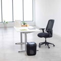 FELLOWES skartovač LX 45/ křížový řez 4x37mm/ objem koše 17 l/ stupeň utajení typ 2 - důvěrné/ černý