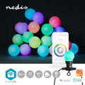 NEDIS Wi-Fi chytré dekorativní LED/ RGB/ 20 LED's/ Android & iOS/ Nedis® SmartLife/ 10 m