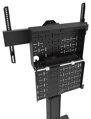 Neomounts FL45S-825BL1 Neomounts MOVE Up Display Floor Stand (37-75