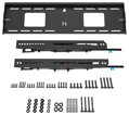 Neomounts WL35-750BL16 Neomounts LEVEL-750 Wall Mount (XL, 125 kg, tiltable, tilt guard, connectable, VESA 600x400)