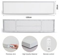 IMMAX NEO LITE FRAME SMART stropní svítidlo 120x30cm, IP44, CCT, s podporou BEACON, Wi-Fi, TUYA, bílé