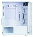 Zalman skříň T4 Plus / miniT / 1x120mm fan ARGB / USB 2.0 / USB 3.0 / tvrzené sklo / bílá
