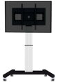 POŠKOZENÝ OBAL - Neomounts  PLASMA-M2500SILVER / Motorised Mobile Floor Stand - VESA 200x200 up to 800x600 / Silver