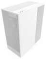 NZXT skříň H7 Flow RGB edition / ATX / 3x 140 mm fan / USB-C / 2x USB / prosklená bočnice / mesh panel / RGB / bílá