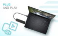 i-tec USB HUB ADVANCE / 3 porty / USB 3.0 / Gigabit Ethernet adaptér (RJ45) / slim / čierny
