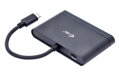 i-tec USB 3.1 Type C HDMI Travel adaptér PD/Data/ 1x HDMI 4K Ultra HD 3840x2160/ 2x USB 3.0/ černý