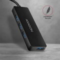 AXAGON SLIM hub USB-A / HUE-G1A / USB 3.2 Gen1 / 4x USB-A / 0,1m