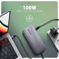 AXAGON multi portový hub USB-C / HMC-6GM2 / USB 3.2 Gen1 / 1x PD / 1x HDMI / 1x USB-C / 1x USB-A / SD/micro SD / 1x M.2
