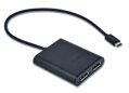 i-tec USB 3.1 Type C na Dual Display Port adaptér/ 2x Display Port 4K/ kompatibilní s Thunderbolt 3